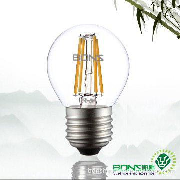 G45 3.5w warm white CRI>93 2400k 350lm filament bulb